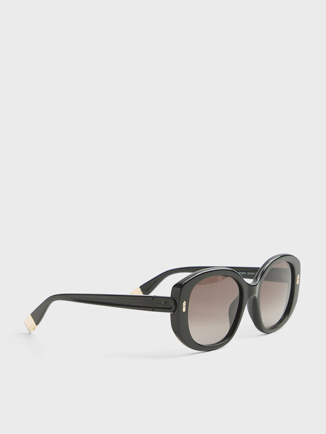Женские солнцезащитные очки FURLA, Артикул FURLA SUNGLASSES SFUB10, черный | 5194230. Ракурс 2