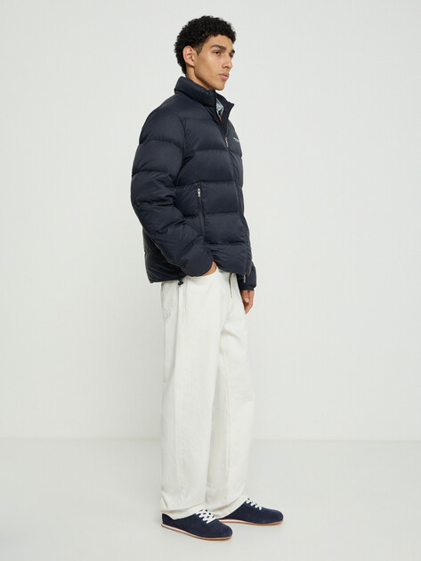 Мужской пуховик ARMANI EXCHANGE DOWN JACKET, Артикул XM001575, темно-синий | 5202800. Ракурс 2