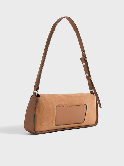 Женская сумка  KARL LAGERFELD, Артикул B3W30025(K), светло-коричневый | 5206404. Ракурс 3