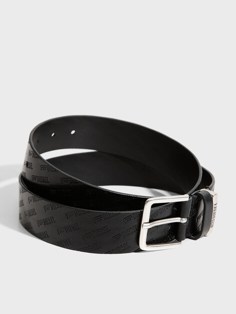 Мужской ремень DIESEL B-MONOGRAM DSL, Артикул X10859, черный | 5209350. Ракурс 2
