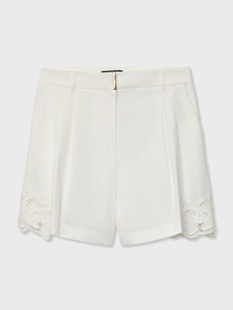 Женские шорты MARCIANO BY GUESS ALEXIS EMBRO SHORTS, Артикул G6GD11W1903, белый | 5209442. Ракурс 6