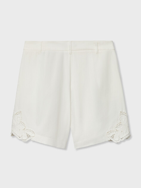 Женские шорты MARCIANO BY GUESS ALEXIS EMBRO SHORTS, Артикул G6GD11W1903, белый | 5209442. Ракурс 7