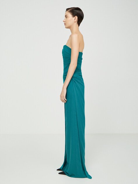 Женский топ LUMIQUE, Артикул LUM W25-025_top, изумрудный | 5209789. Ракурс 2