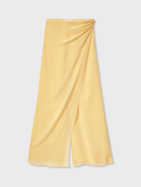 Женские прямые брюки  LUMIQUE, Артикул LUM W25-025_trousers, светло-желтый | 5209904. Ракурс 7