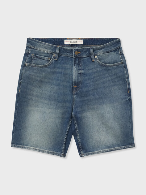 Мужские шорты GUESS RODEO SHORT, Артикул M6GD27D0777, темно-синий | 5210539. Ракурс 6