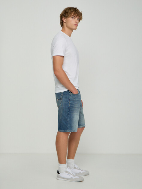 Мужские шорты GUESS RODEO SHORT, Артикул M6GD27D0777, темно-синий | 5210539. Ракурс 2