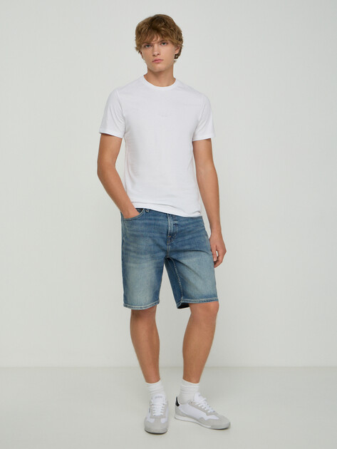 Мужские шорты GUESS RODEO SHORT, Артикул M6GD27D0777, темно-синий | 5210539. Ракурс 5