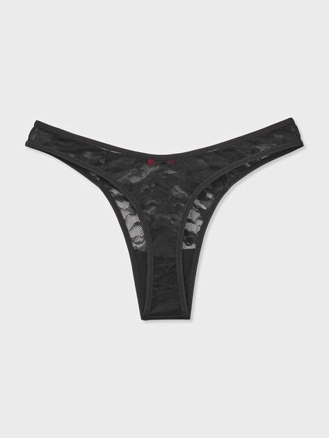 Женские трусы DIESEL MICRO-PUNCHY-UTLT, Артикул A23327, черный | 5212390. Ракурс 2
