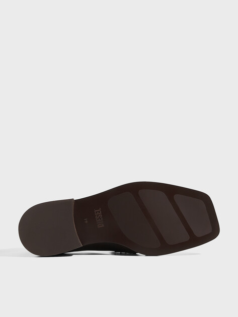 Мужские лоферы DIESEL D-AMBER LOAFER, Артикул Y04002, темно-коричневый | 5212488. Ракурс 6