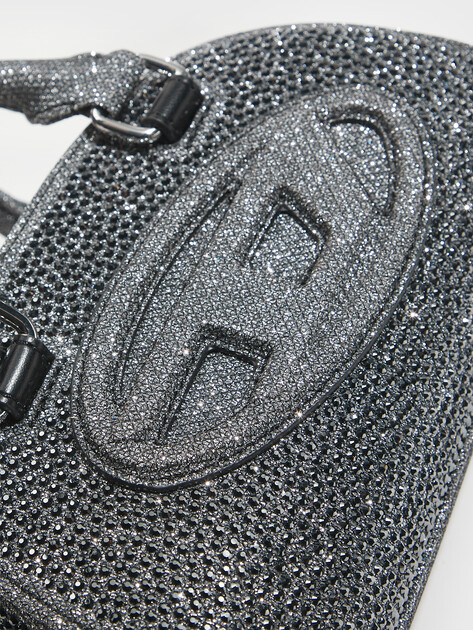 Женская сумка DIESEL 1DR DOME CROSSBODY, Артикул X10369, серебряный | 5212717. Ракурс 2 Женская сумка DIESEL 1DR DOME CROSSBODY, Артикул X10369, серебряный | 5212717. Ракурс 2