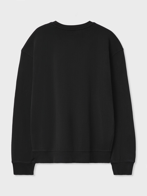 Мужской свитшот GUESS JEANS GJ LS CN REG SWEAT, Артикул M6GQA6KCPR1, черный | 5212780. Ракурс 6