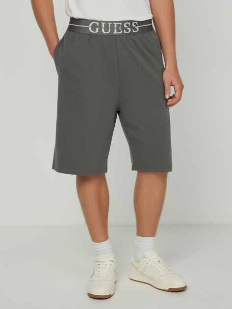 Мужские шорты GUESS BRIAN SHORT PANT, Артикул U6GD00KC241, зеленовато-серый | 5213553. Ракурс 5