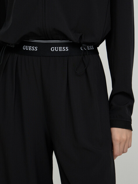 Женские широкие брюки  GUESS SELENE PANTS, Артикул V6GB08W1771, черный | 5213633. Ракурс 3