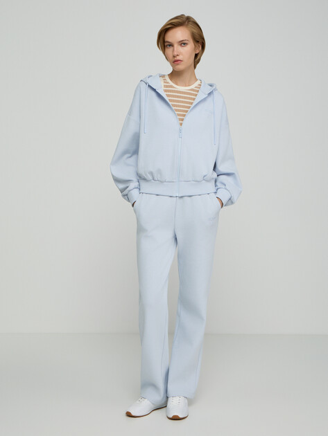 Женские прямые брюки  GUESS HABI STRAIGHT LEG PANTS, Артикул V6GB12K3161, лавандовый | 5213659. Ракурс 5