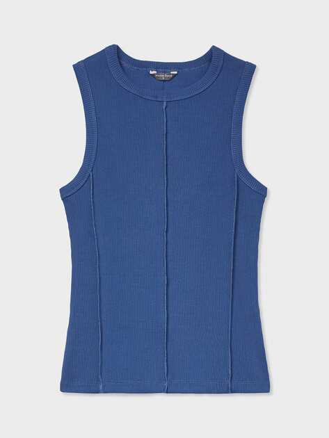 Женская майка MAISON DAVID MAUDE-O, Артикул MAUDE-O, серовато-синий | 5219076. Ракурс 6