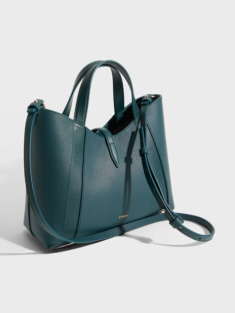 Женский тоут FURLA, Артикул FURLA GOCCIA S TOTE, темно-зеленый | 5234475. Ракурс 3 Женский тоут FURLA, Артикул FURLA GOCCIA S TOTE, темно-зеленый | 5234475. Ракурс 3