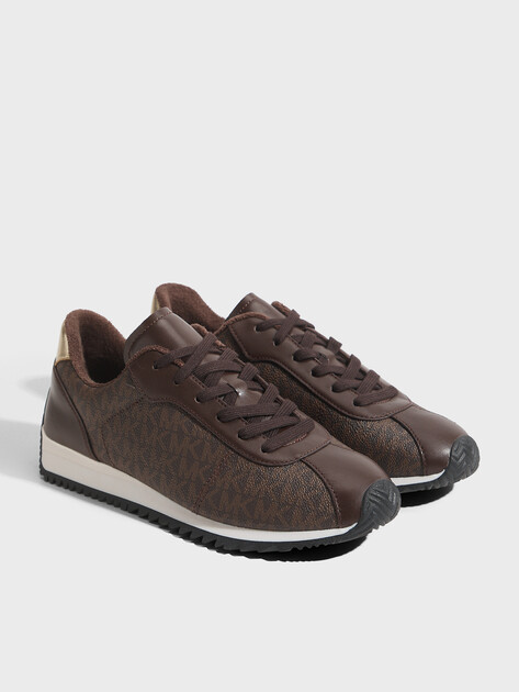 Женские кроссовки MICHAEL KORS RHODES TRAINER, Артикул 43T5RHFS3L(K), темно-коричневый | 5237442. Ракурс 2