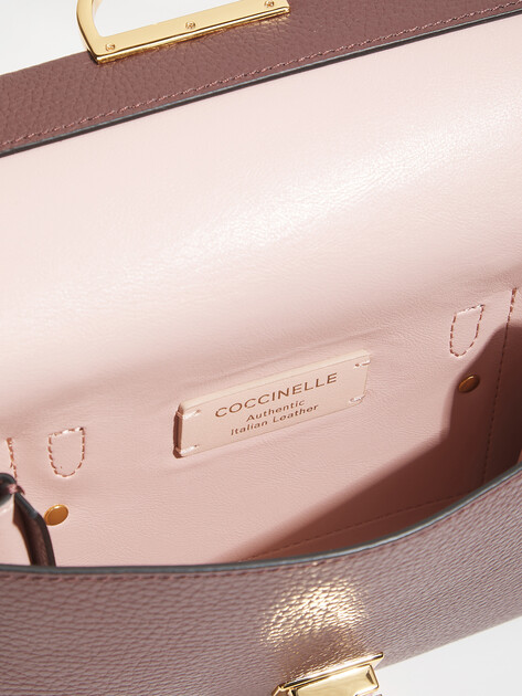 Женская сумка  COCCINELLE HANDBAG GRAINED LEATHER, Артикул E1 MD5 55 B7 01, каштановый | 5238937. Ракурс 4