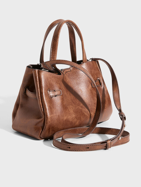 Женская сумка  DKNY BRYAR SM SATCHEL, Артикул R62DZK44(K), коричневый | 5239151. Ракурс 3