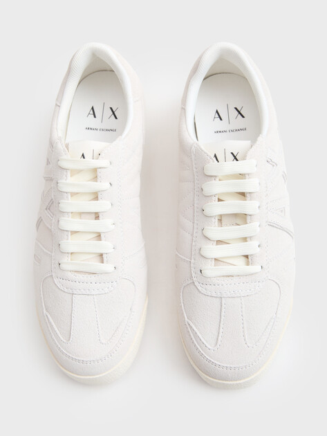 Женские кроссовки ARMANI EXCHANGE TRIP, Артикул XW002794, бледно-серый | 5242744. Ракурс 4 Женские кроссовки ARMANI EXCHANGE TRIP, Артикул XW002794, бледно-серый | 5242744. Ракурс 4