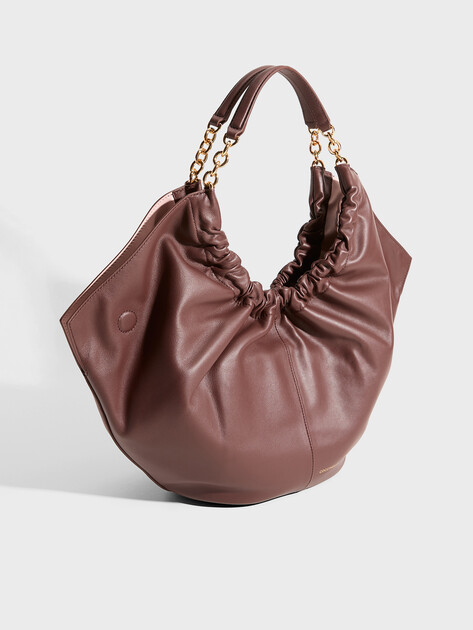 Женская сумка  COCCINELLE HANDBAG SMOOTH LEATHER, Артикул E1 U5F 11 02 01, розовато-коричневый | 5242994. Ракурс 3