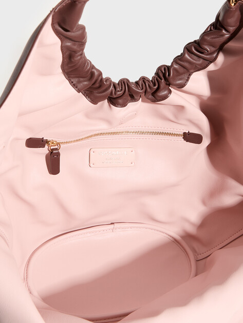 Женская сумка  COCCINELLE HANDBAG SMOOTH LEATHER, Артикул E1 U5F 11 02 01, розовато-коричневый | 5242994. Ракурс 4