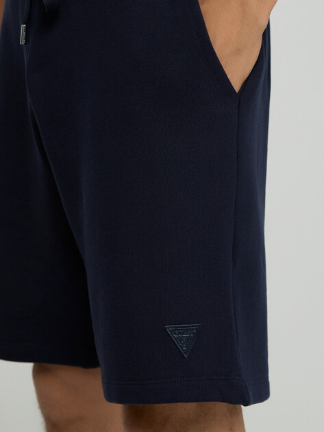 Мужские шорты GUESS REGULAR LEG BASIC SHORT, Артикул M6GD12K3020, темно-синий | 5255575. Ракурс 4