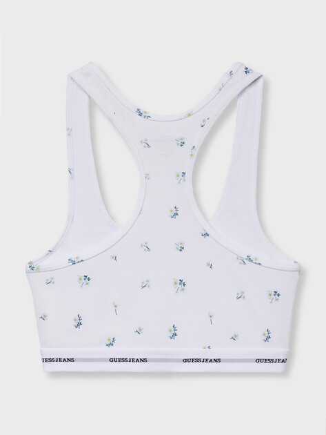 Женский бюстгальтер GUESS JEANS GJ BRALETTE, Артикул W4BZ31KBBU1, белый | 5256625. Ракурс 2 Женский бюстгальтер GUESS JEANS GJ BRALETTE, Артикул W4BZ31KBBU1, белый | 5256625. Ракурс 2