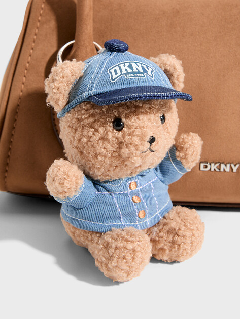 Женская сумка  DKNY AMELIE MD BOWLING BA, Артикул R62DMQ90(K), коричнево-бежевый | 5263172. Ракурс 2