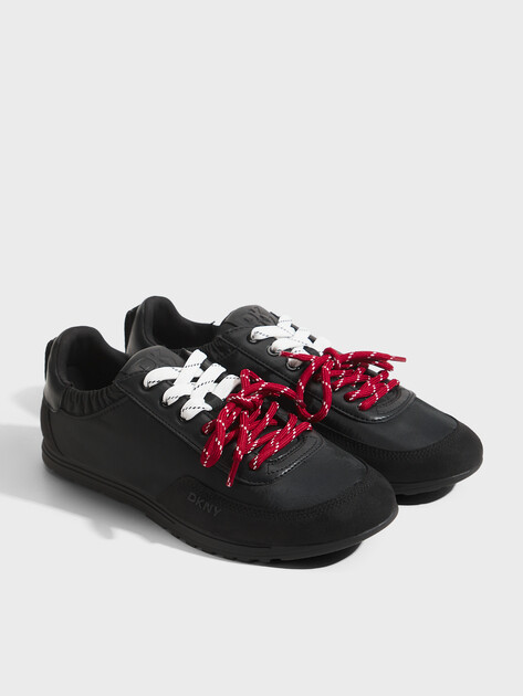 Женские кеды DKNY ARIANNA - LACE UP SNEAKER, Артикул K3600076(K), черный | 5263175. Ракурс 2 Женские кеды DKNY ARIANNA - LACE UP SNEAKER, Артикул K3600076(K), черный | 5263175. Ракурс 2