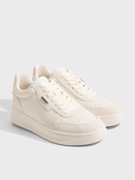 Женские кеды DKNY AUTUMN - LACE UP SNEAKER, Артикул K3680520(K), светло-бежевый | 5263261. Ракурс 2
