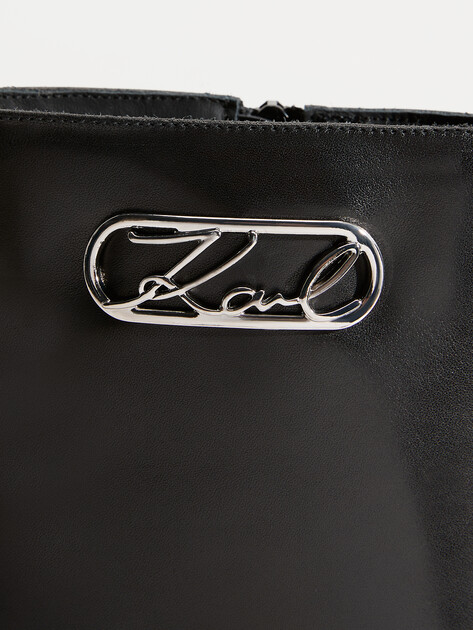 Женские ботильоны KARL LAGERFELD, Артикул KL32745(K), черный | 5282512. Ракурс 3