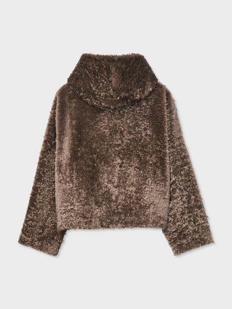 Женская шуба MAISON DAVID, Артикул LENA2_CHANEL P, пыльно-коричневый | 5289189. Ракурс 9 Женская шуба MAISON DAVID, Артикул LENA2_CHANEL P, пыльно-коричневый | 5289189. Ракурс 9
