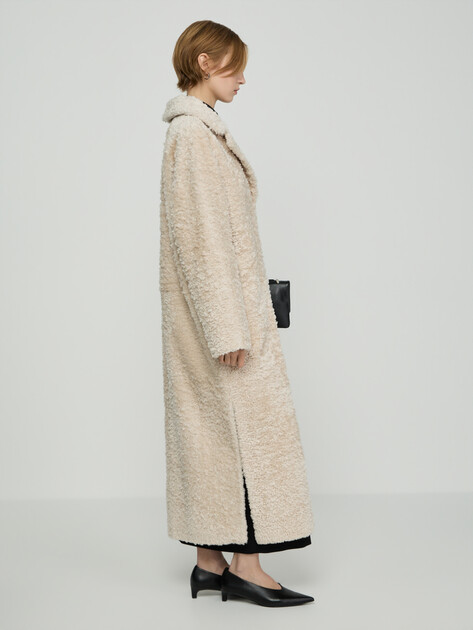 Женская шуба  MAISON DAVID, Артикул VETTA_CHANEL P, молочно-бежевый | 5293662. Ракурс 3