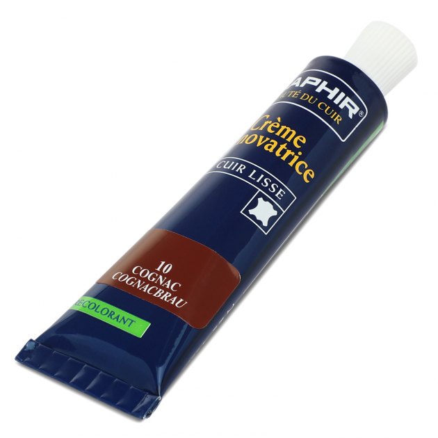Крем "жидкая кожа" SAPHIR, Артикул CREME RENOVATRICE, красно-коричневый | 867582. Ракурс 2