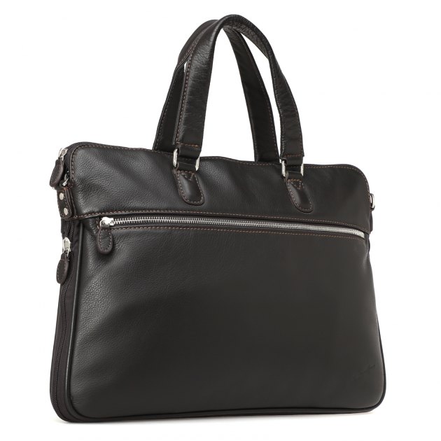 Мужская сумка  GERARD HENON, Артикул 2132, темно-коричневый | 873919. Ракурс 2