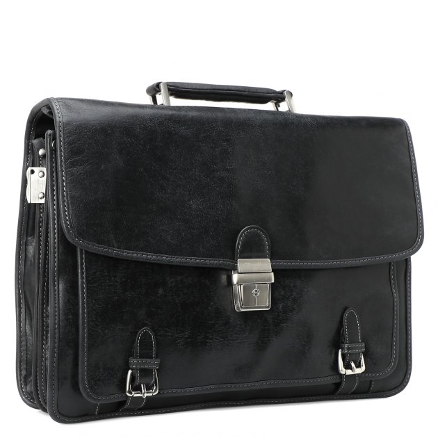 Мужской портфель GERARD HENON, Артикул 8148, черный | 874181. Ракурс 2