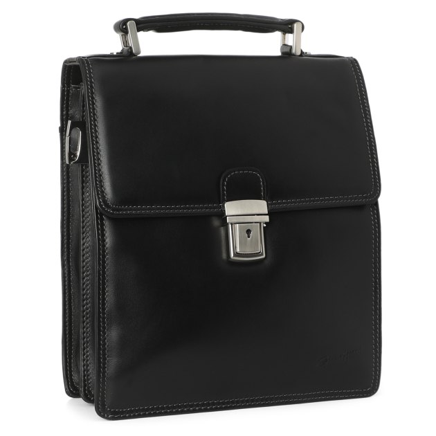Мужской портфель GERARD HENON, Артикул 2612, черный | 874190. Ракурс 2