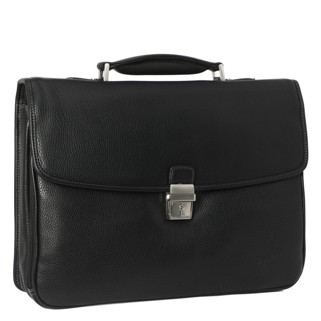 Мужской портфель GERARD HENON, Артикул 2946, черный | 876984. Ракурс 2