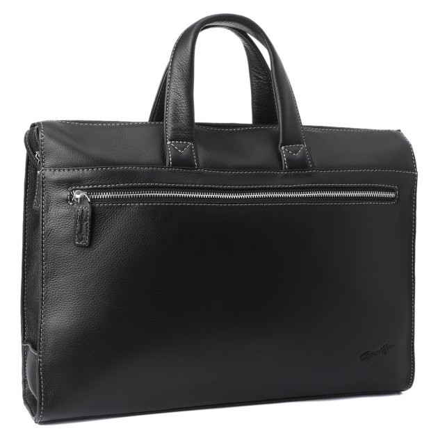 Мужская сумка для ноутбука GERARD HENON, Артикул 2131, черный | 877861. Ракурс 2