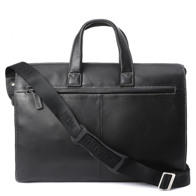 Мужская сумка для ноутбука GERARD HENON, Артикул 2131, черный | 877861. Ракурс 3