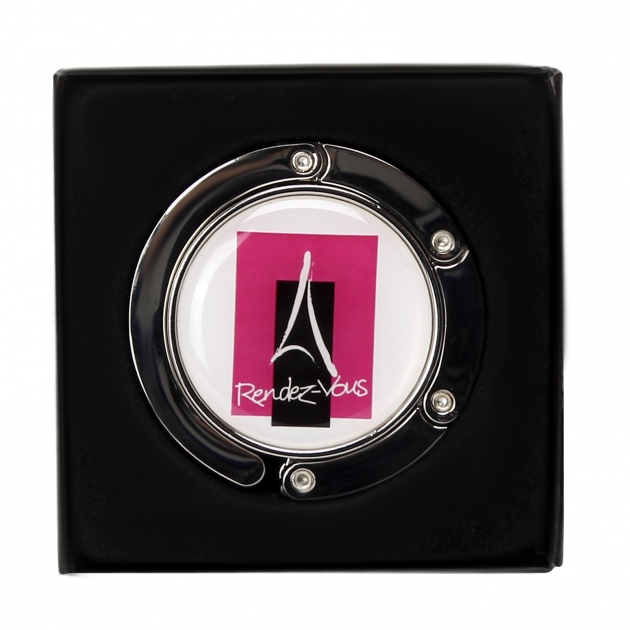 Крючок для сумки BY RENDEZ-VOUS, Артикул BAG HANGER, фуксия | 882322. Ракурс 2