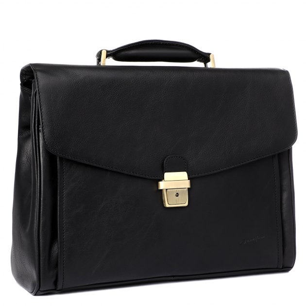 Мужской портфель GERARD HENON, Артикул 5281, черный | 913907. Ракурс 2