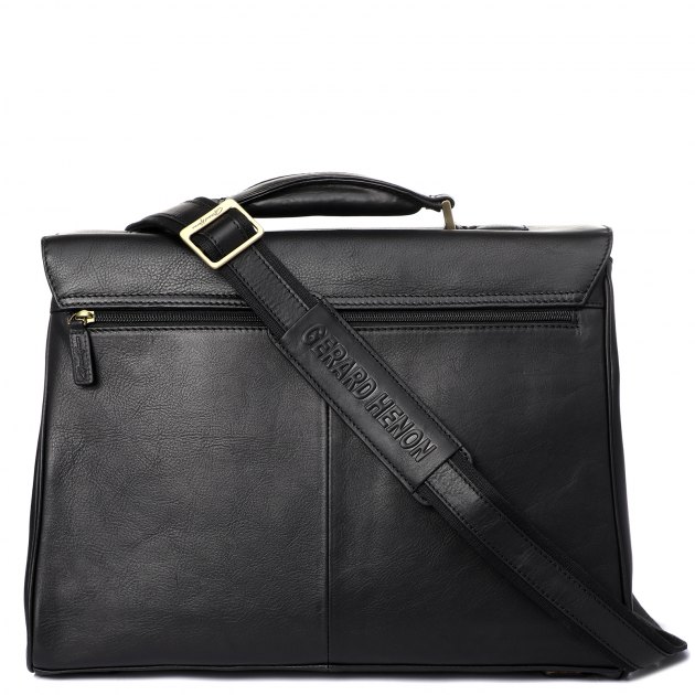 Мужской портфель GERARD HENON, Артикул 5281, черный | 913907. Ракурс 3