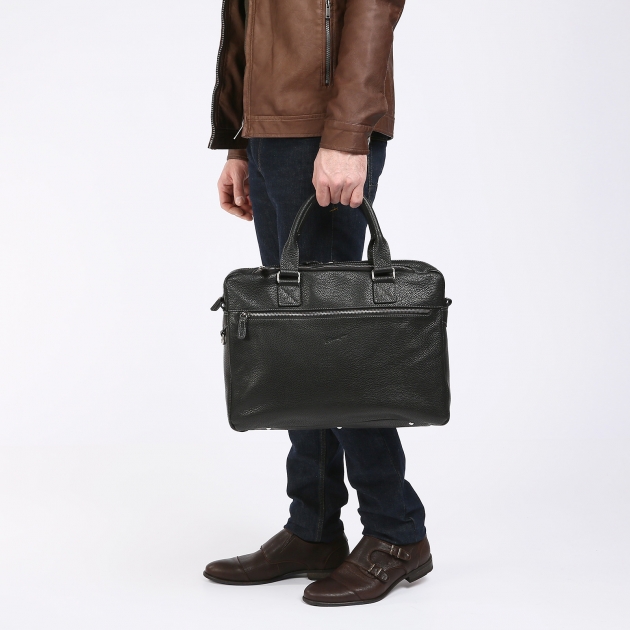 Мужская сумка для ноутбука GERARD HENON, Артикул R81670, черный | 947914. Ракурс 6