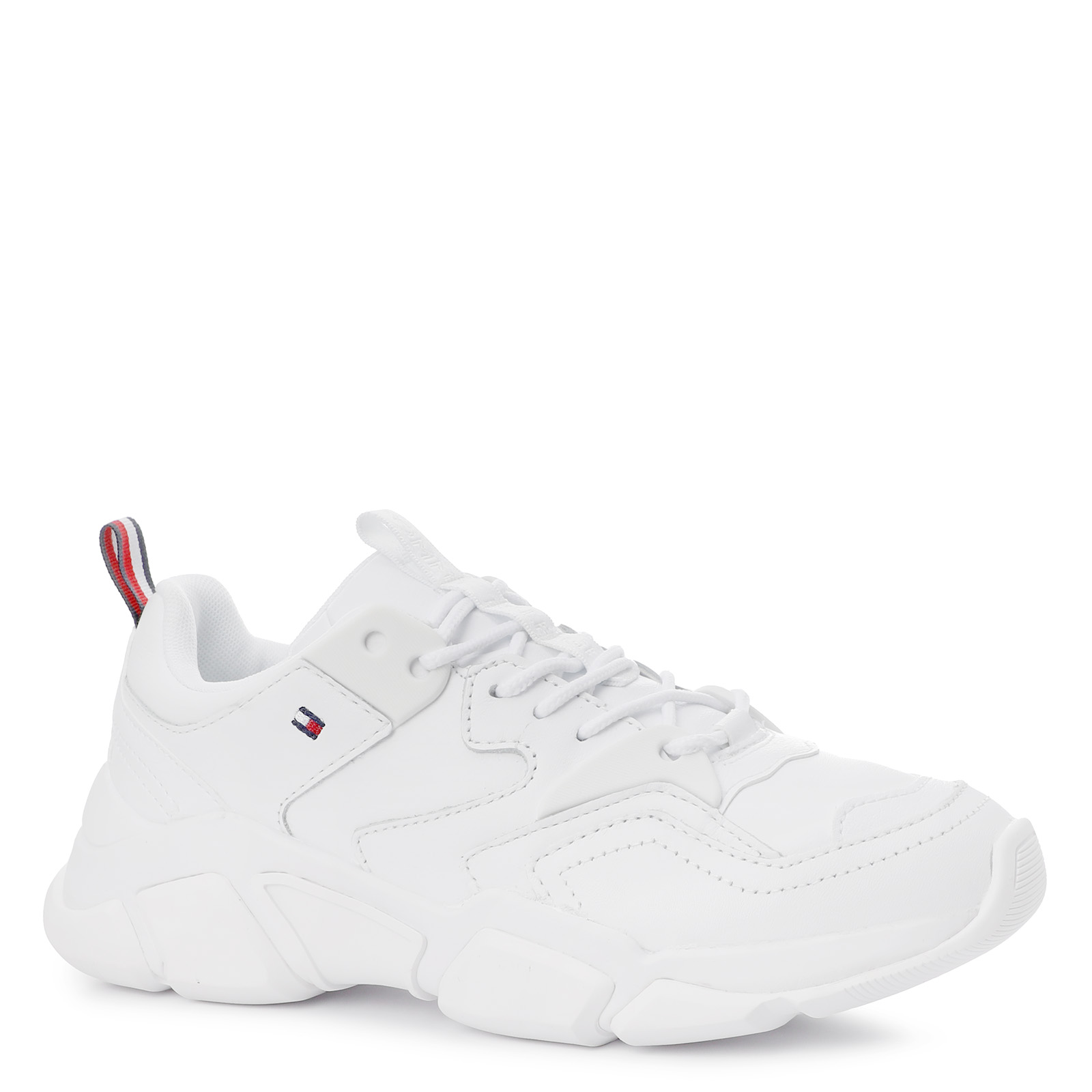 witte tommy hilfiger sneakers wmn chunky