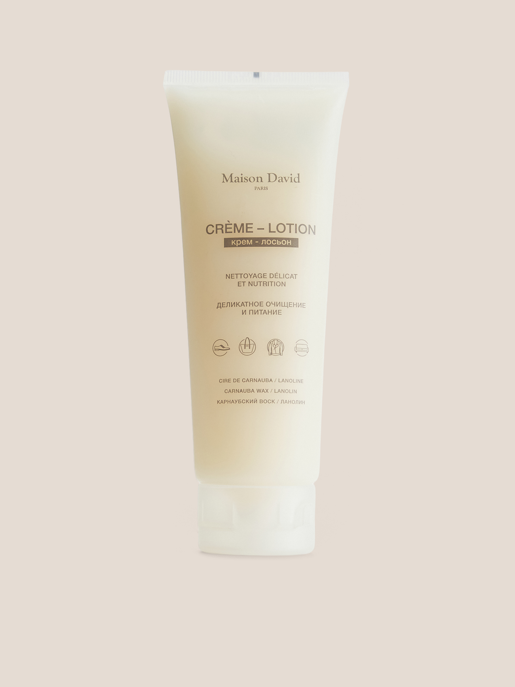 Очищающее средство MAISON DAVID CREME LOTION БЕСЦВЕТНЫЙ - купить в