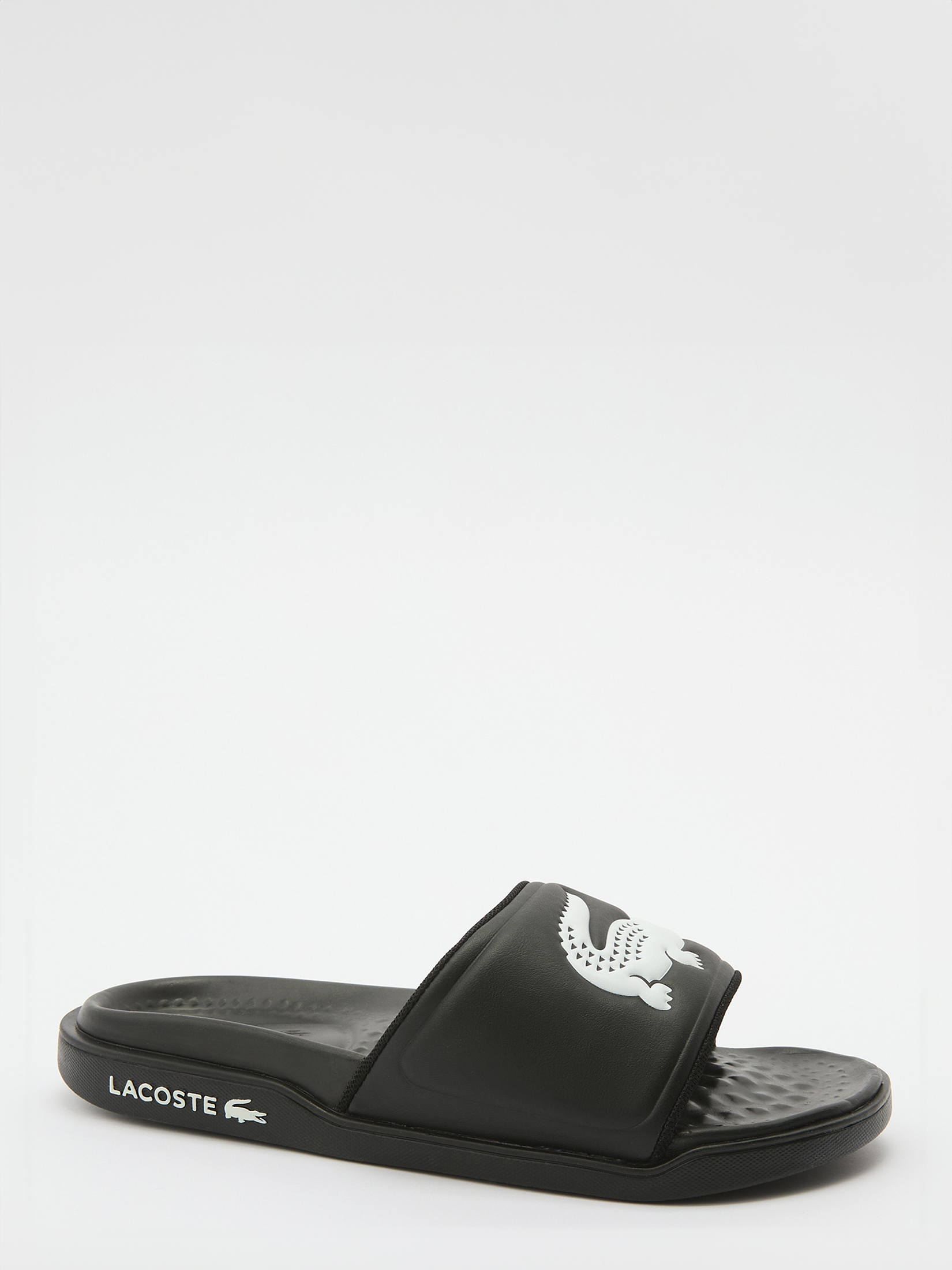 Женские сланцы LACOSTE SERVE SLIDE DUAL 09222CFA Артикул 3905424, черный