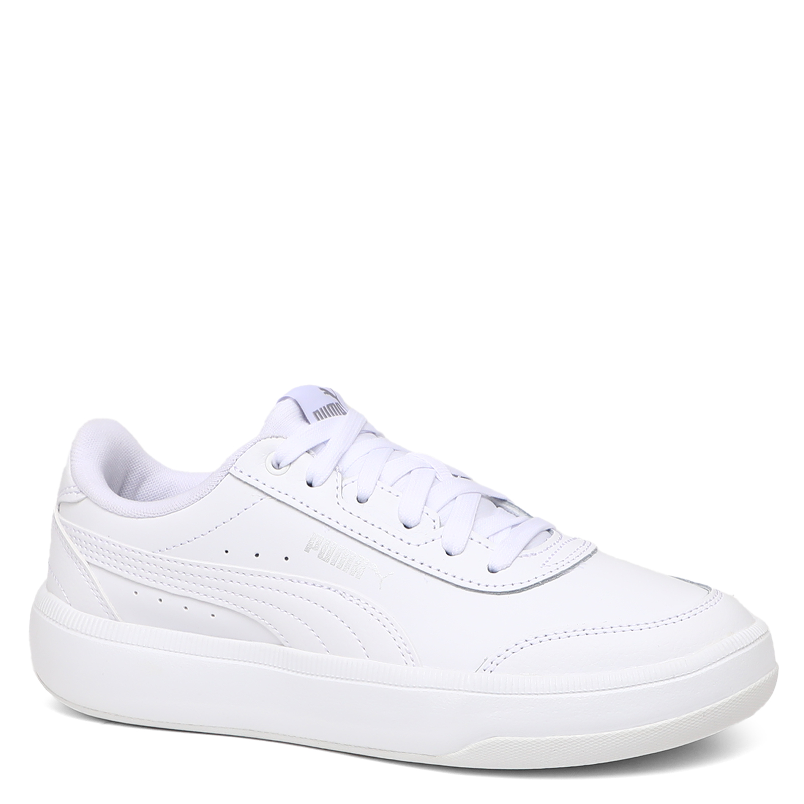 Puma leather white best sale