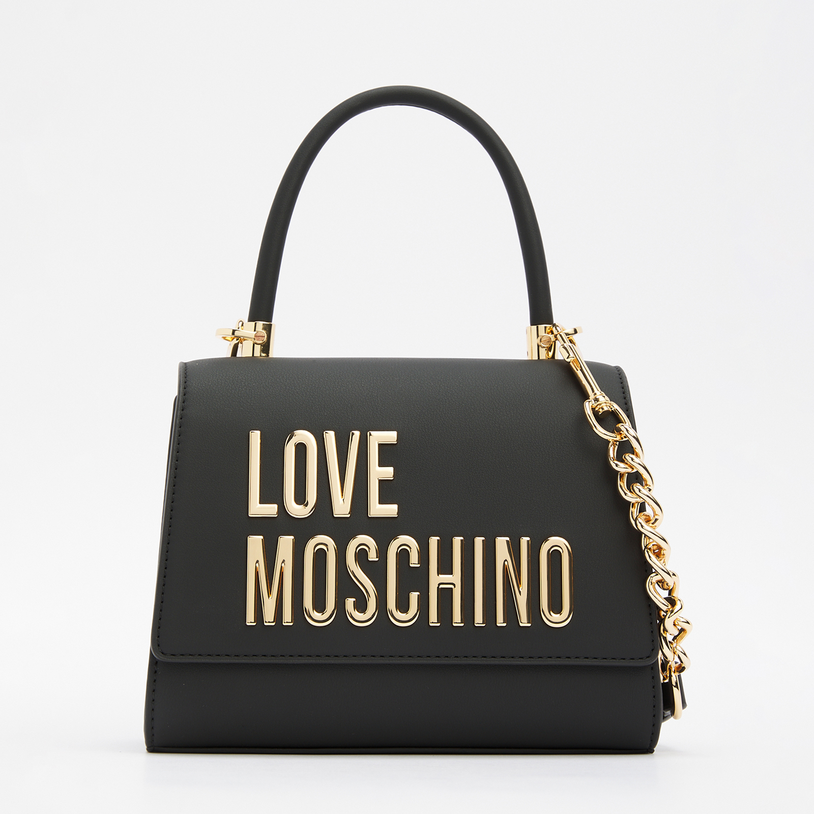 Сумка с ручками LOVE MOSCHINO BOLD LOVE JC4024PP FW24 ЧЕРНЫЙ